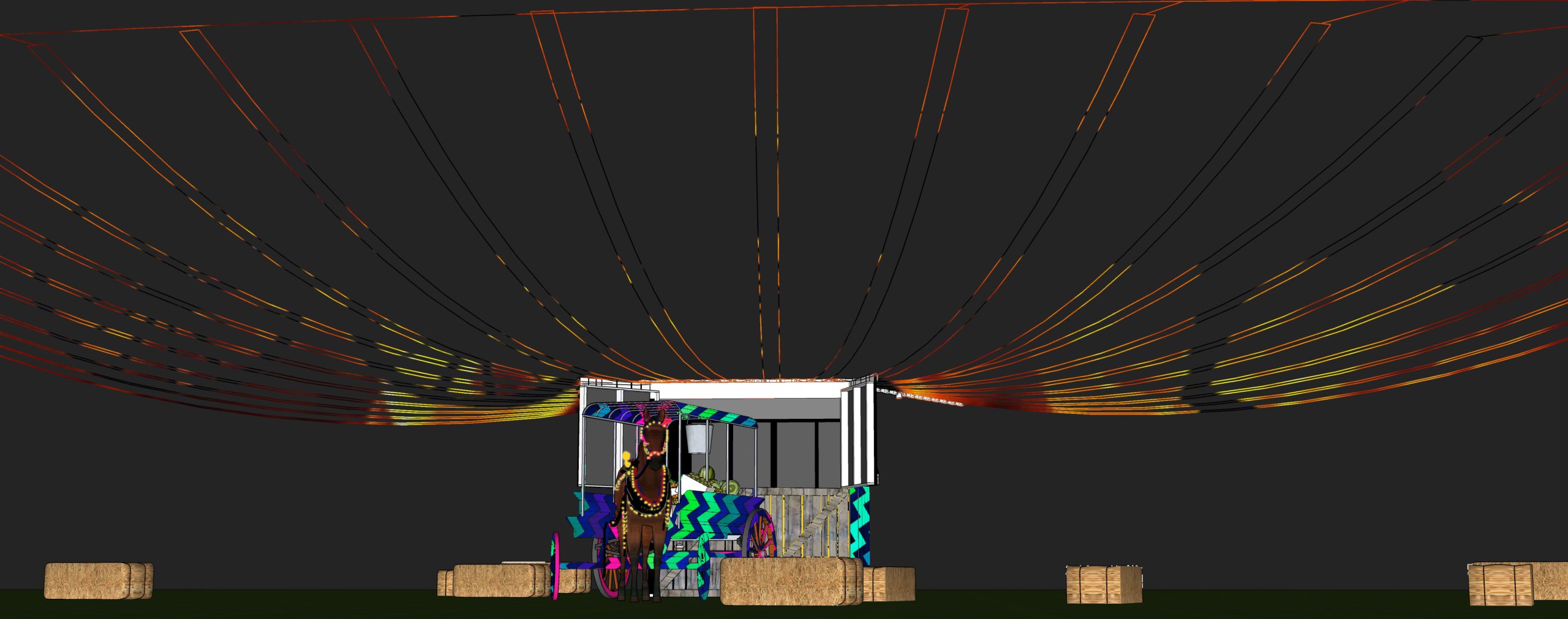 A Sketchup / Photoshop rendering for proposal