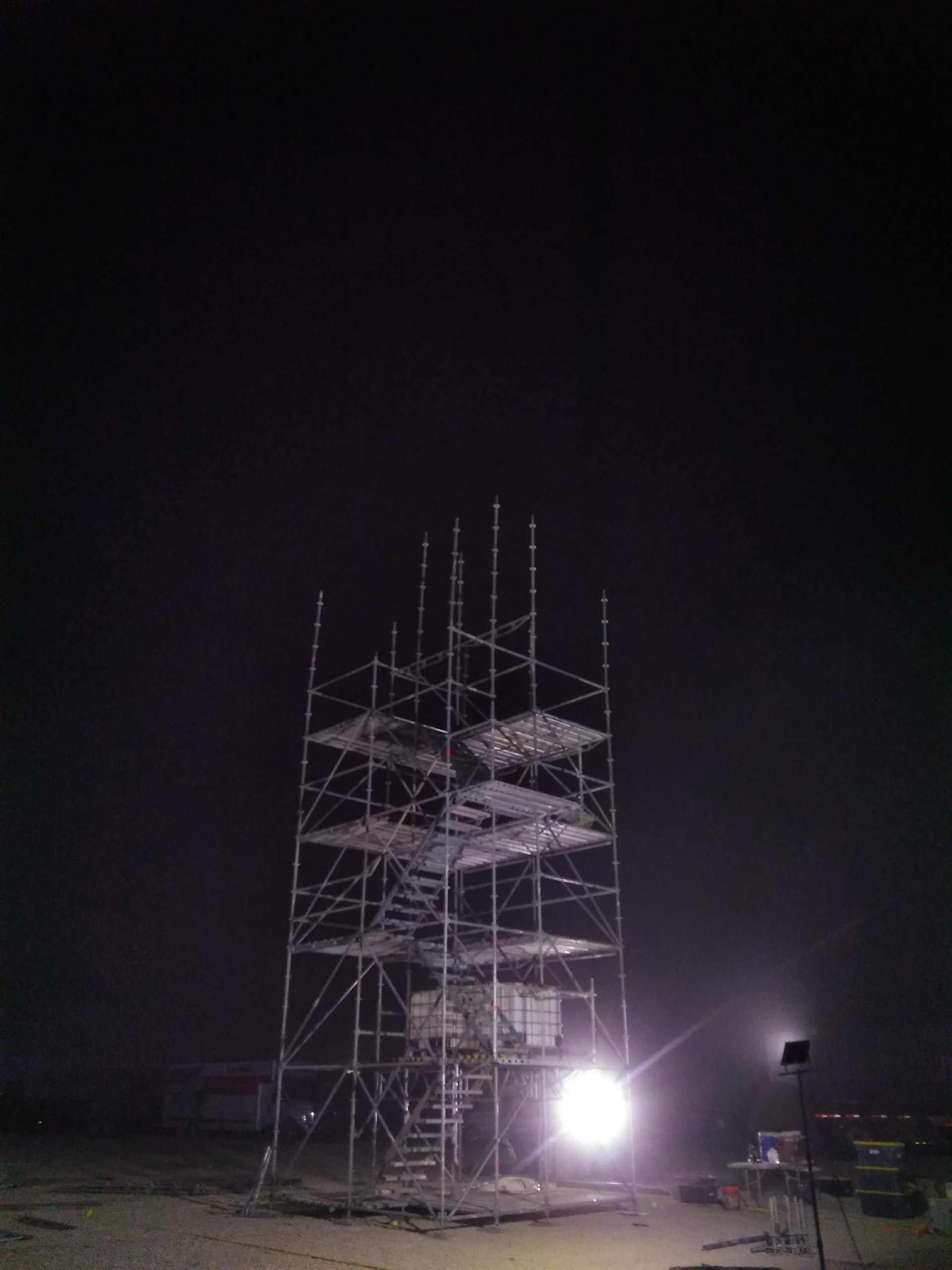 The bare tower